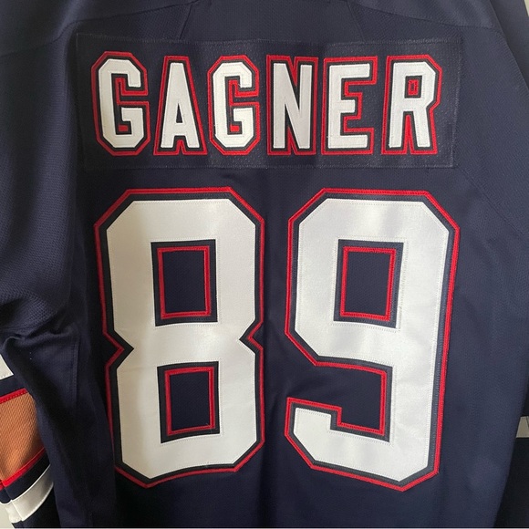 SOLD Men's RbK NHL Oilers Hockey Jersey Gagner, Sz XL - Picture 6 of 13